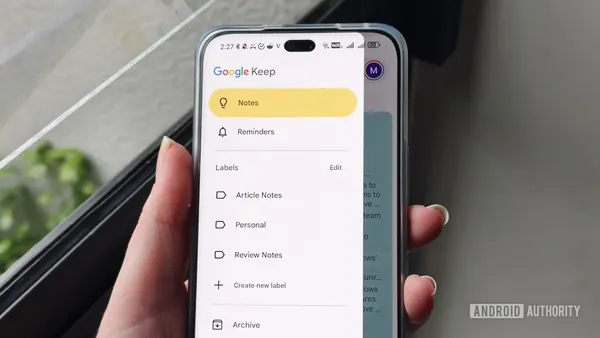 Google Keep umožní seznamy úkolů přímo v poznámkách
